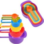 Pack Of 6 MultiColour Measuring Spoons Set