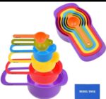 Pack Of 6 MultiColour Measuring Spoons Set - Image 4