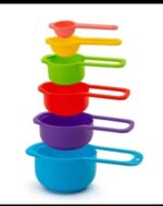 Pack Of 6 MultiColour Measuring Spoons Set - Image 2