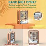 Cooling Humidfying Silent Mist Fan - Image 3