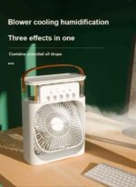 Cooling Humidfying Silent Mist Fan - Image 6