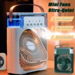 Cooling Humidfying Silent Mist Fan
