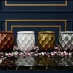 Frosted Hive Plant Vase