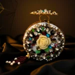 Round Bridal Clutch - Image 5