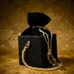 Ottoman Velvet Potli Bridal Hand Bag - Image 2