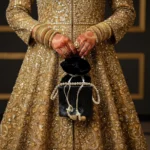 Ottoman Velvet Potli Bridal Hand Bag - Image 4
