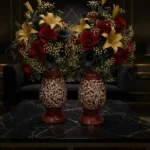 Red Elegance Vase - Image 4