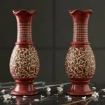 Red Elegance Vase - Image 5