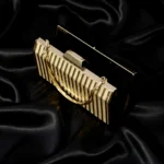 Stripe Bridal Clutch - Image 3