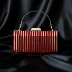 Stripe Bridal Clutch - Image 6