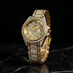 Iced Out Gold Watch - Image 4