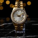 Gold Crystal Women's Watch - Image 2
