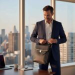 Vertical Black Bag - Image 3