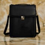 Vertical Black Bag