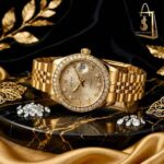 Gold Crystal Women's Watch - Image 4