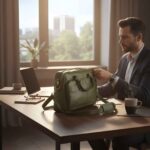 Olive Green Bag - Image 5