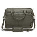 Sage Urban Brief – Premium Leather Laptop Bag - Image 2