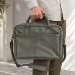 Sage Urban Brief – Premium Leather Laptop Bag - Image 7