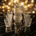 7-Piece Crystal Design Glass Water Set - Image 3