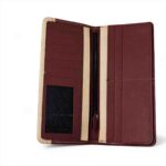 Maroon Contrast Wallet - Image 3