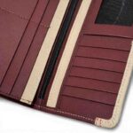 Maroon Contrast Wallet - Image 4
