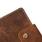 Vintage Button-Flap Wallet - Image 7