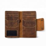 Vintage Button-Flap Wallet - Image 2