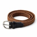 Brown Braided Belt