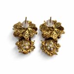 Emerald Crown Earrings - Image 5