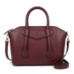 Burgundy Satchel Tote - Image 3
