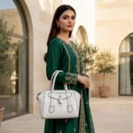 Ivory Satchel Tote - Image 9
