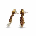 Crimson Regal Earrings - Image 4