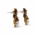 Emerald Crown Earrings - Image 4