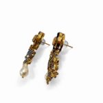 Blue Enamel Earrings - Image 3