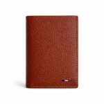 Cognac Trifold Wallet