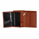 Cognac Trifold Wallet - Image 2
