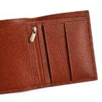 Cognac Trifold Wallet - Image 4