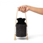 Black Cylinder Potli - Image 6