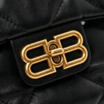 Quilted Noir Handbag - Image 4