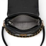 Quilted Noir Handbag - Image 5