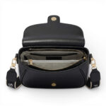 Noir Saddle Handbag - Image 6