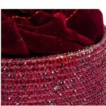 Burgundy Cylinder Potli Clutch - Image 4