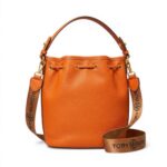 Orange Bucket Bag - Image 3