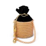 Champagne Pearl Potli - Image 3