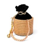 Champagne Pearl Potli