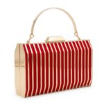 Crimson Stripe Clutch - Image 2