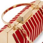Crimson Stripe Clutch - Image 4