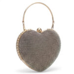Crystal Heart Clutch