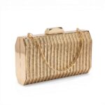 Gold Stripe Clutch - Image 4