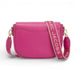 Fuchsia Saddle Handbag - Image 3
